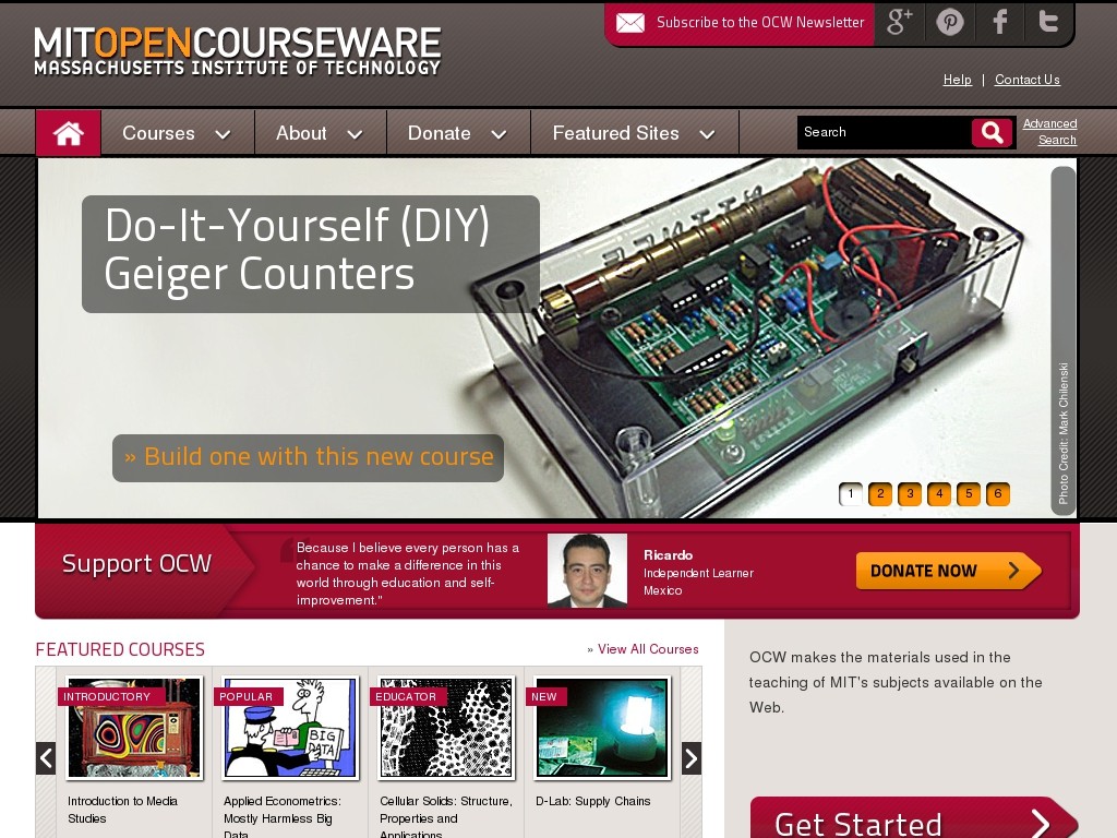 MIT Open Courseware