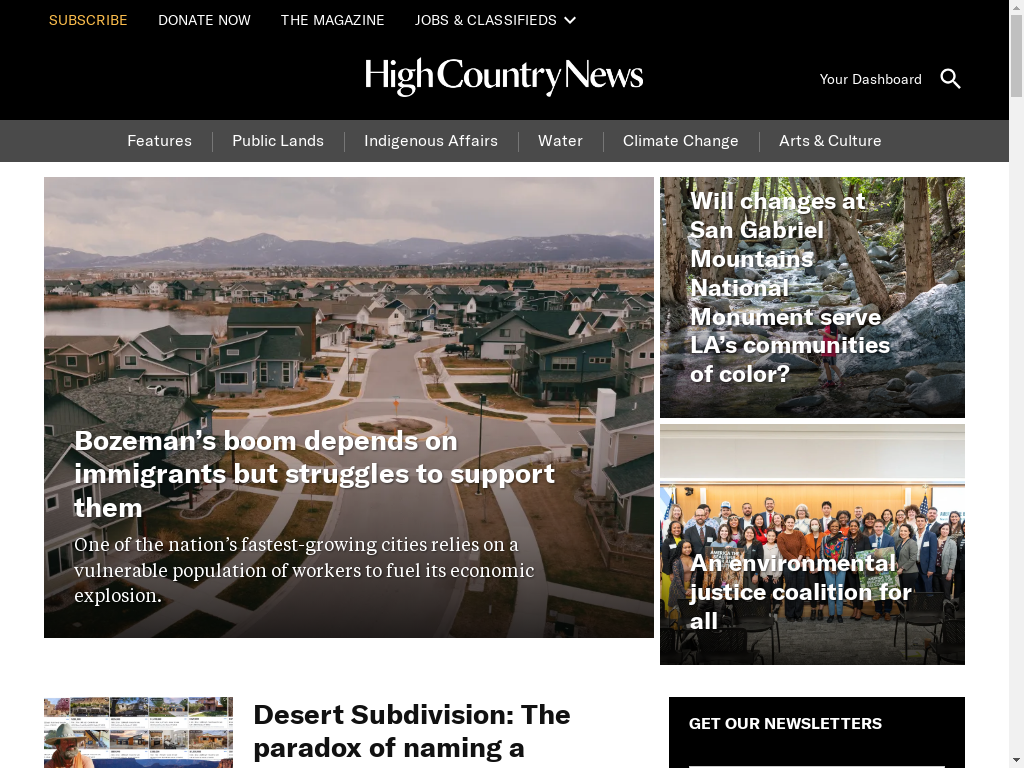High Country News (West)