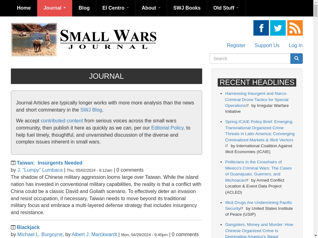 Small Wars Journal